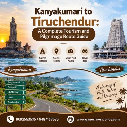Kanyakumari to Tiruchendur A Complete Tourism and Pilgrimage Route Guide