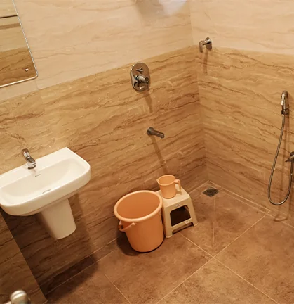 attached bathroom Ganesh Residency near Kanyakumari